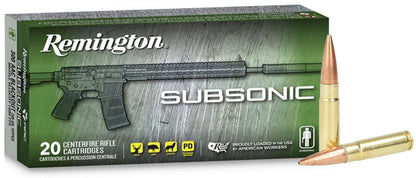 BALA REMINGTON SUBSONIC - 300 AAC BLK & 220 grains