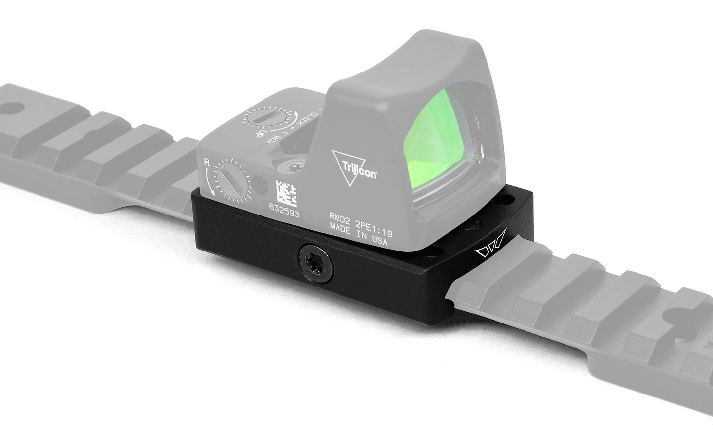 MONTURA WARNE RED-DOT REFLEX PARA PICATINNY - PERFIL BAJO (2)