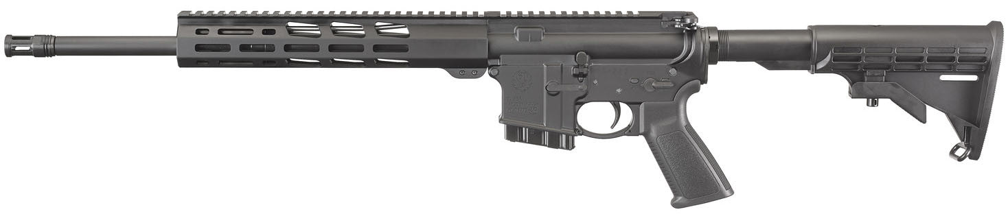 RIFLE SEMIAUTOMÁTICO RUGER AR-556 FREE-FLOAT HANDGUARD - 300 AAC BLK (8)