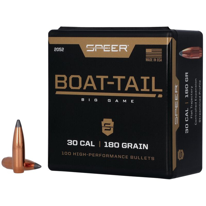 Puntas de bala SPEER Boat-Tail - .308" - 180 grains (2)