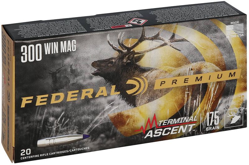 BALA FEDERAL TERMINAL ASCENT - 300 WIN. MAG. - 175 GRAINS (3)