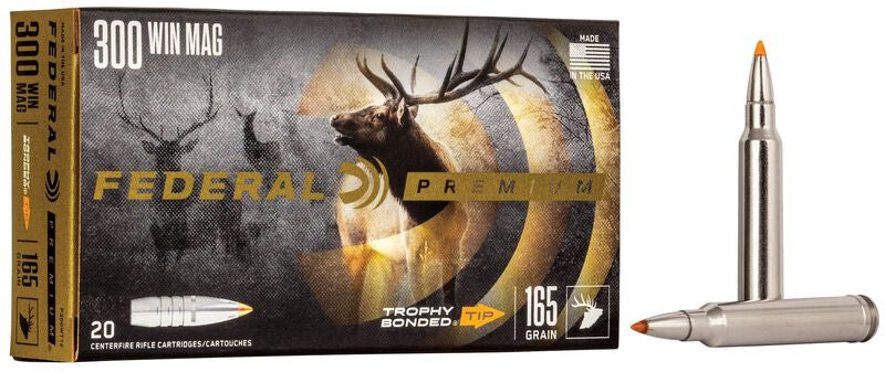 BALA FEDERAL Trophy Bonded Tip - 300 Win. Mag. - 165 grains & 300 Win. Mag. - 165 grains