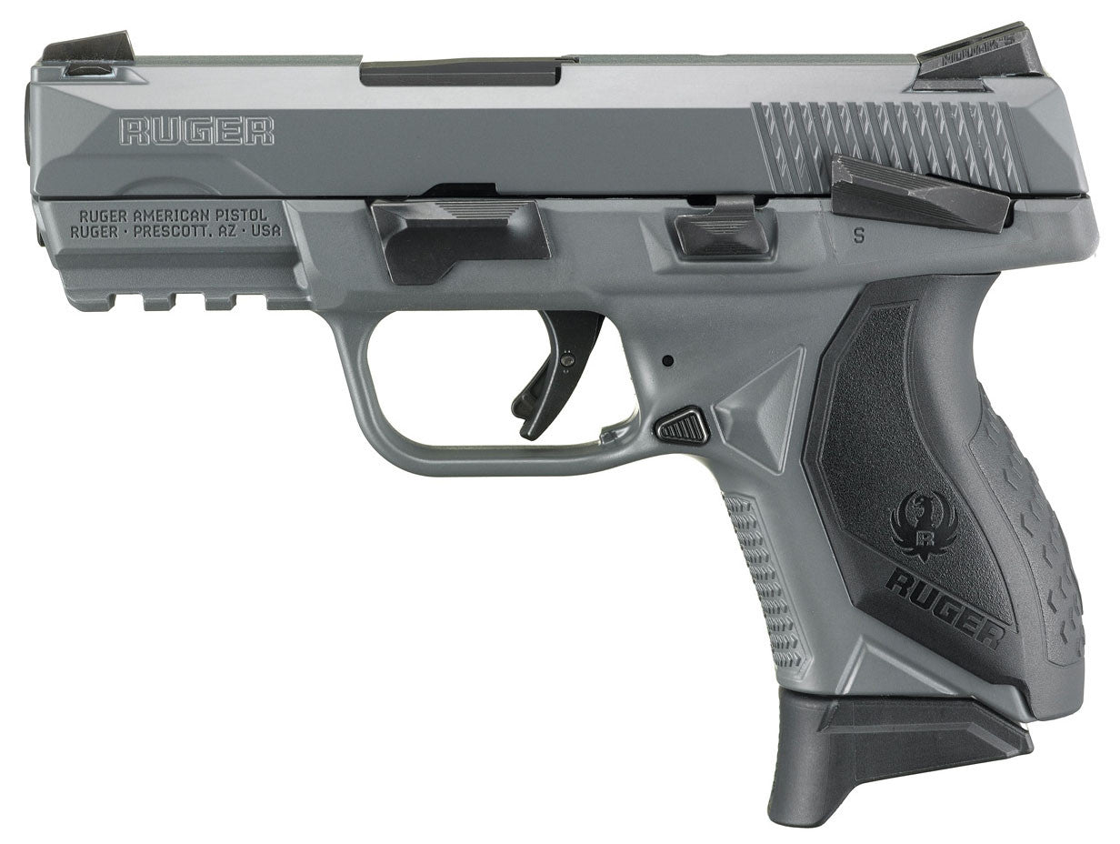 PISTOLA RUGER AMERICAN COMPACT ELITE 3.55” CON SEGURO MANUAL - 9MM. (5)