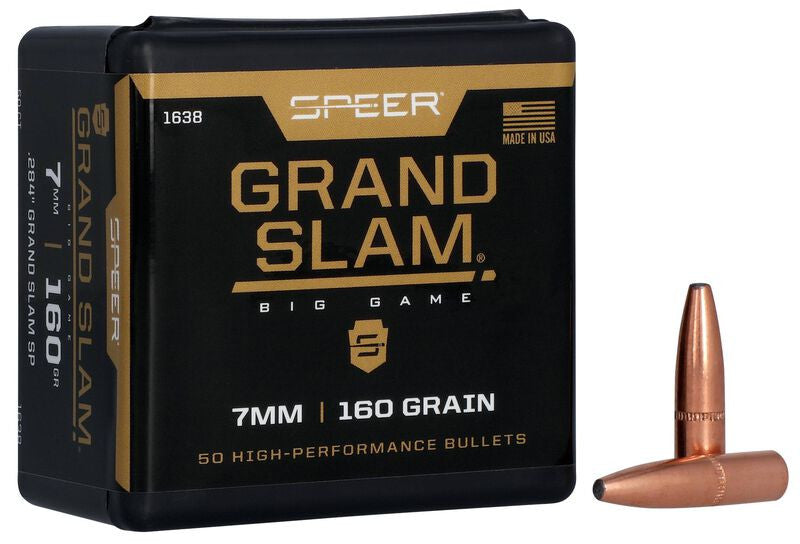 PUNTAS DE BALA SPEER GRAND SLAM - .284" - 160 GRAINS & 160 grains