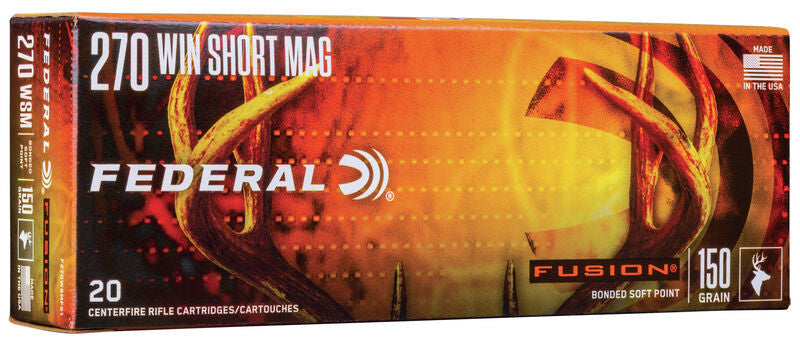 BALA FEDERAL Fusion - 270 WSM - 150 grains (3)