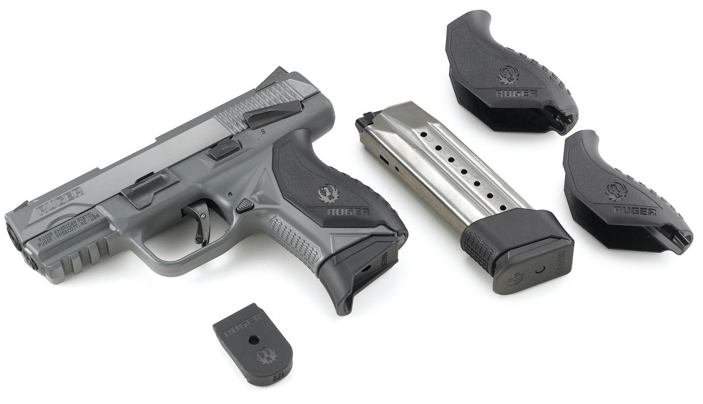 PISTOLA RUGER AMERICAN COMPACT ELITE 3.55” CON SEGURO MANUAL - 9MM. (4)