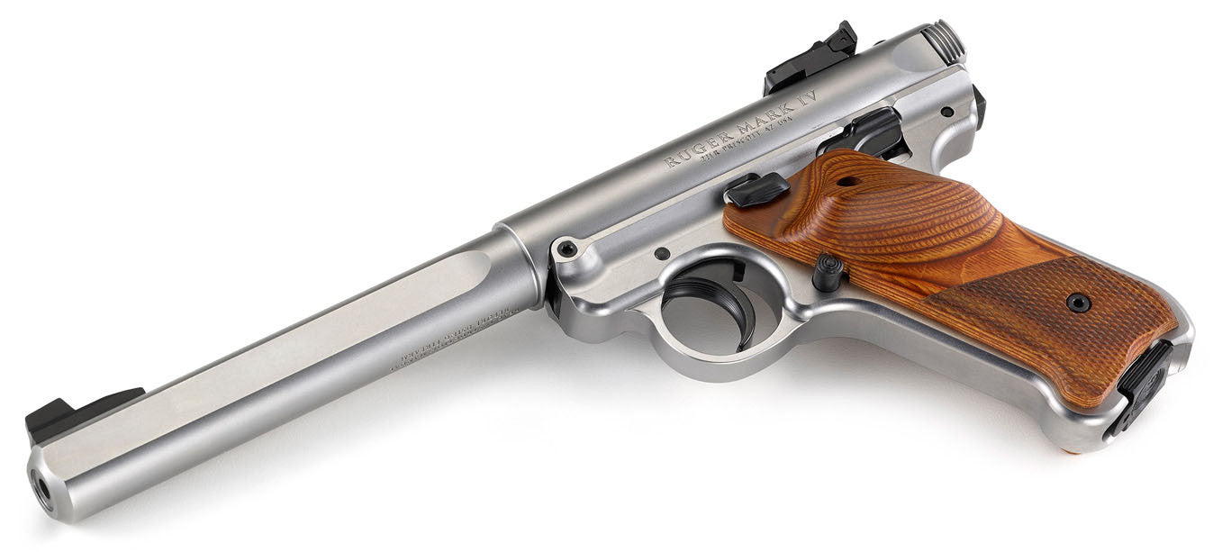 Pistola RUGER Mark IV Competition 6.88" - 22 LR (4)