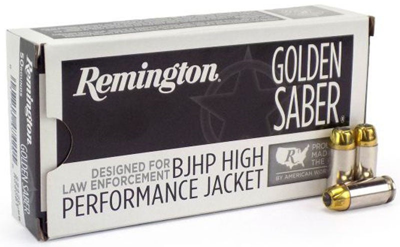 BALA REMINGTON GOLDEN SABER BONDED BJHP - 9MM & 124 grains