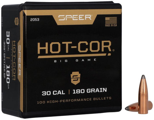 PUNTAS DE BALA SPEER HOT-COR SSP - .308" - 180 GRAINS & .308" - 180 grains
