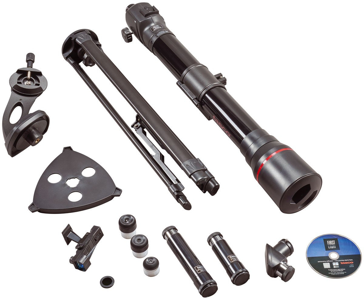 TELESCOPIO TASCO SPACESTATION REFRACTOR 800X70 (3)