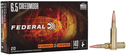 BALA FEDERAL FUSION TIPPED - 6.5 CREEDMOOR - 140 GRAINS