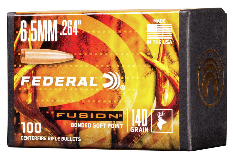 PUNTAS DE BALA FEDERAL FUSION - .264" - 140 GRAINS (2)