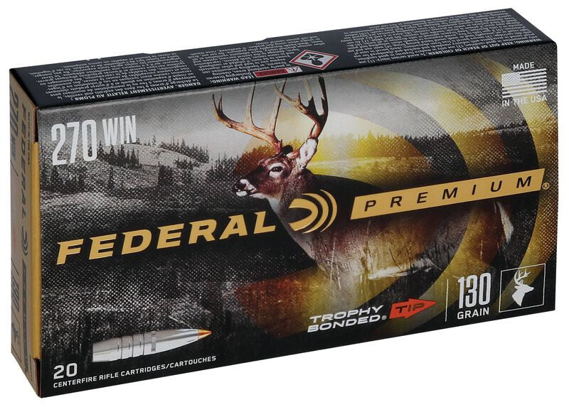 BALA FEDERAL Trophy Bonded Tip - 270 Win. - 130 grains (5)