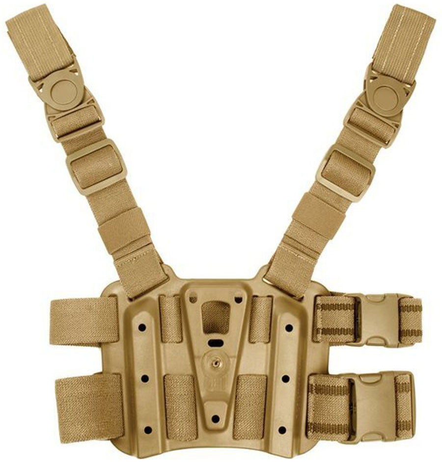 PLATAFORMA TÁCTICA BLACKHAWK PARA FUNDAS SERPA O CQC & Coyote