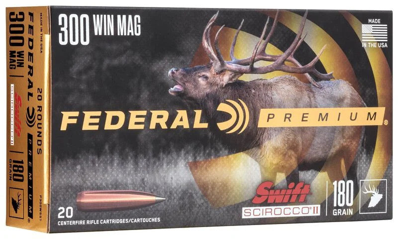 BALA FEDERAL Swift Scirocco II - 300 Win. Mag. - 180 grains (2)