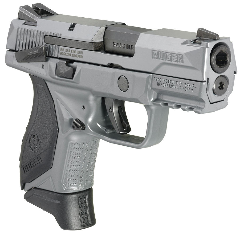 PISTOLA RUGER AMERICAN COMPACT ELITE 3.55” CON SEGURO MANUAL - 9MM. (1)