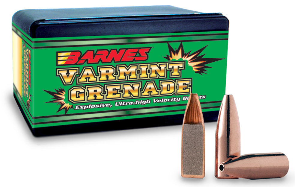 PUNTAS DE BALA BARNES VARMINT GRENADE - .224" - 50 GRAINS
