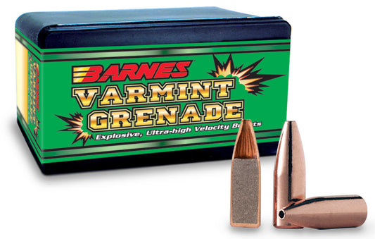 PUNTAS DE BALA BARNES VARMINT GRENADE - .224" - 50 GRAINS
