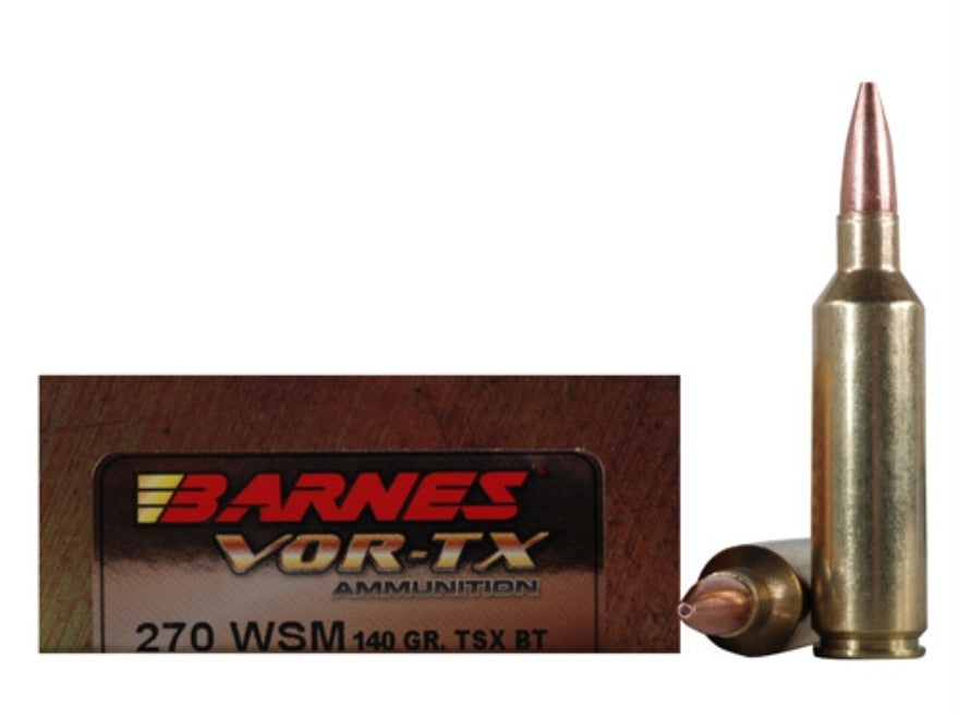 BALAS BARNES VOR-TX TSX - 270 WSM - 140 GRAINS (2)