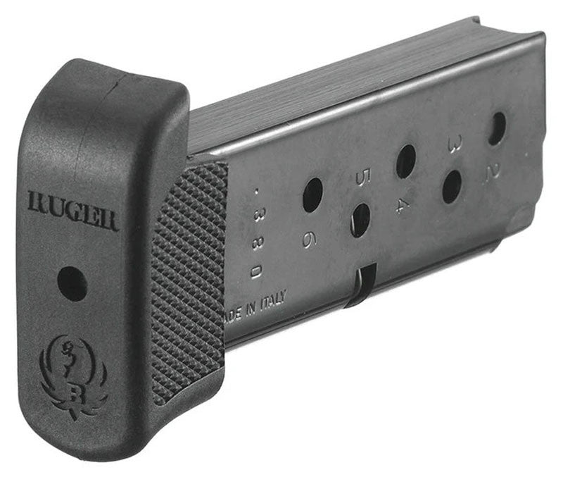Cargador metálico RUGER LCP 7R con extensión - 380 Auto (1)
