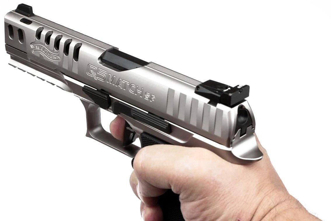 PISTOLA WALTHER Q5 MATCH SF BLACK TIE 5" - 9MM. (4)