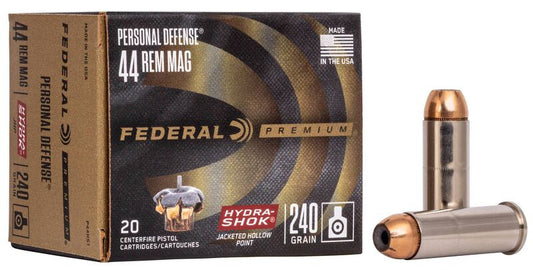 BALA FEDERAL Personal Defense Hydra-Shok - 44 Rem. Mag. - 240 grains - JHP