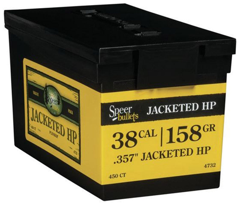 PUNTAS DE BALA SPEER JACKETED HP - .357" - 158 GRAINS & .357" - 158 Grains