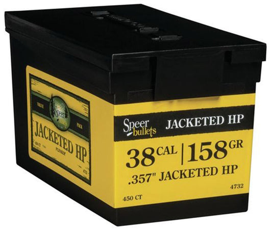 PUNTAS DE BALA SPEER JACKETED HP - .357" - 158 GRAINS & .357" - 158 Grains