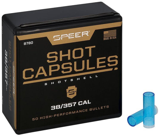CÁPSULAS PARA PERDIGONES SPEER - 38 SPECIAL / 357 MAGNUM
