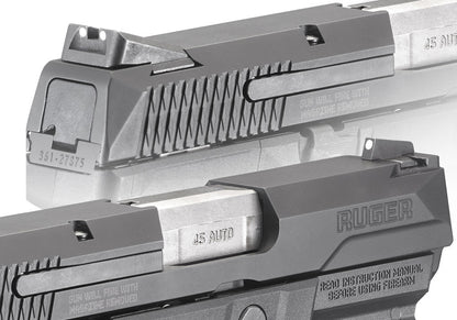 PISTOLA RUGER AMERICAN COMPACT 3.55” CON SEGURO MANUAL - 9MM.