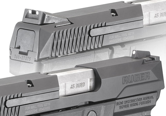 PISTOLA RUGER AMERICAN COMPACT 3.55” CON SEGURO MANUAL - 9MM.
