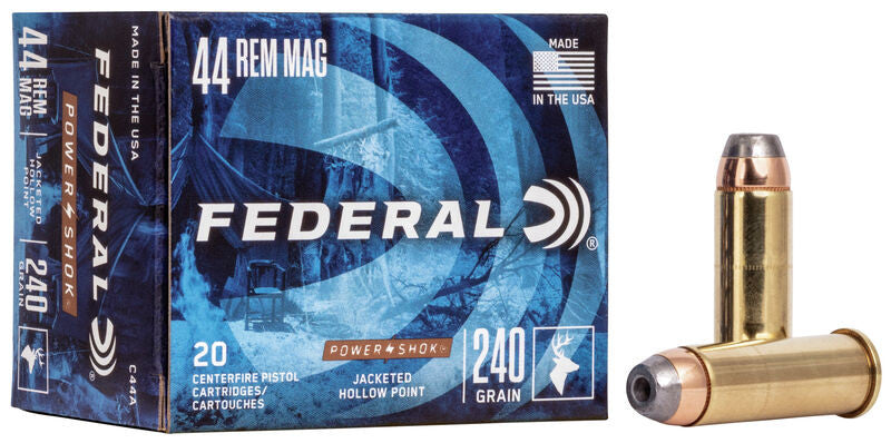 BALA FEDERAL Power-Shok - 44 Rem. Mag. - 240 grains - JHP & 44 Rem. Mag. - 240 grains - JHP