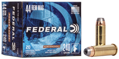 BALA FEDERAL Power-Shok - 44 Rem. Mag. - 240 grains - JHP & 44 Rem. Mag. - 240 grains - JHP