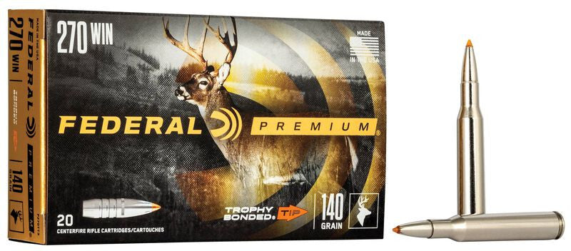 BALA FEDERAL Trophy Bonded Tip - 270 Win. - 140 grains & 270 Win. - 140 grains