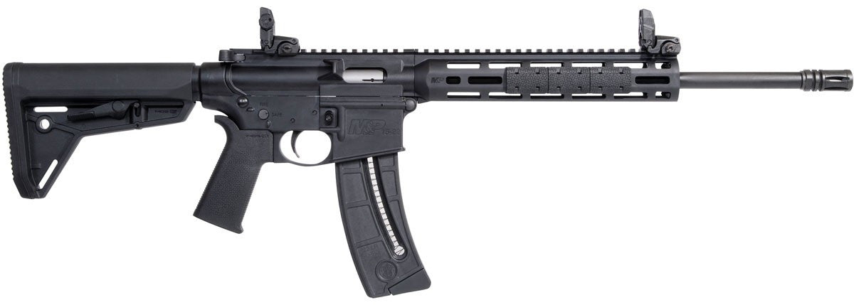 CARABINA SEMIAUTOMÁTICA SMITH & WESSON M&P15-22 SPORT MOE SL - NEGRA (2)