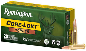 BALA REMINGTON CORE-LOKT COPPER HP - 308 WIN & 150 grains