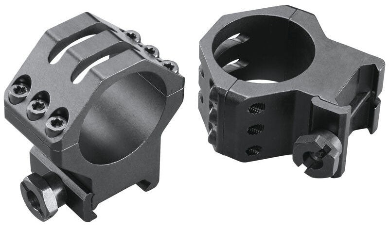 JUEGO DE ANILLAS WEAVER TÁCTICA SKELETON 6 TORNILLOS 30MM. [FIJAS] & Altas