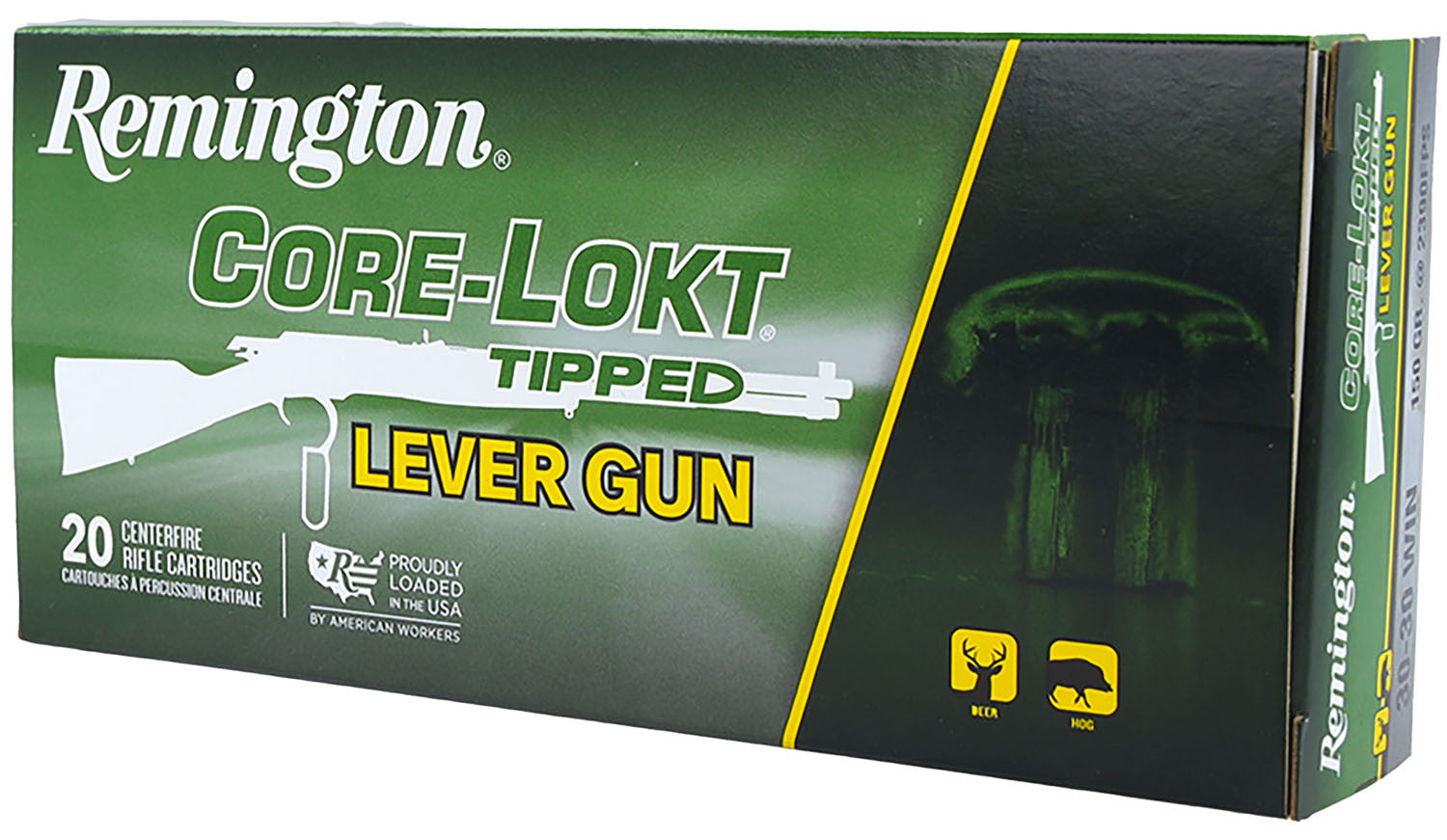 MUNICIÓN METÁLICA REMINGTON CORE-LOKT TIPPED - 30-30 WIN (2)