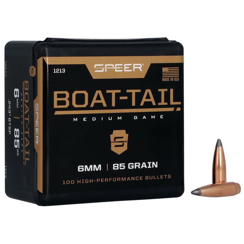 PUNTAS DE BALA SPEER BOAT-TAIL - .243" - 85 GRAINS & .243" - 85 grains
