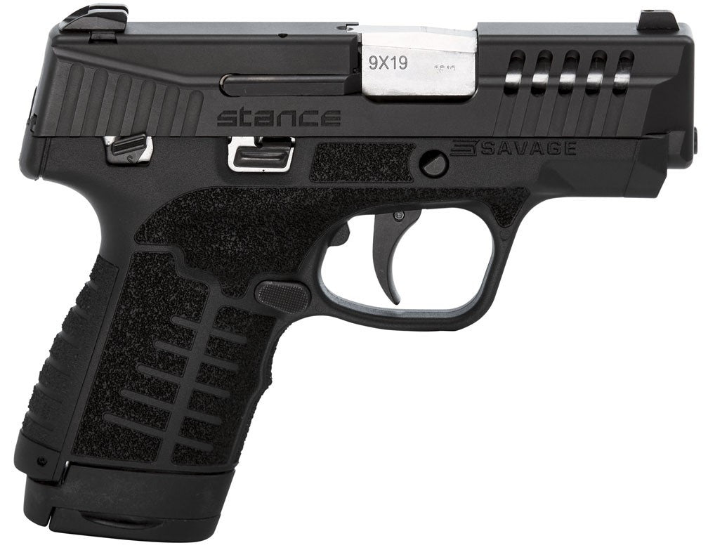 PISTOLA SAVAGE STANCE MICRO-COMPACT 3.2" - 9MM. - CON SEGURO MANUAL (9)