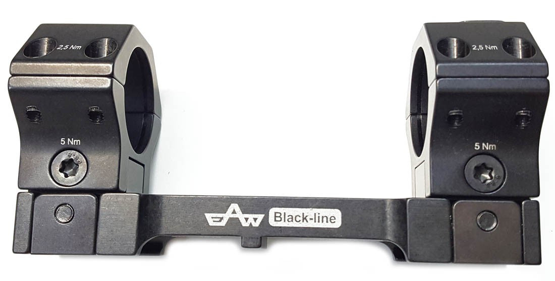 MONTURA APEL TÁCTICA BLACK-LINE 20 MOA PARA PICATINNY (3)