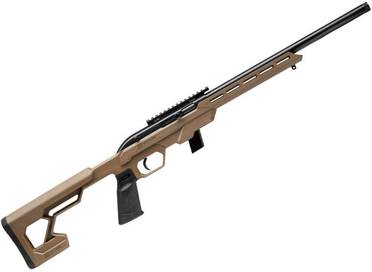 CARABINA SEMIAUTOMÁTICA SAVAGE 64 PRECISION FDE - 22 LR & 22 LR