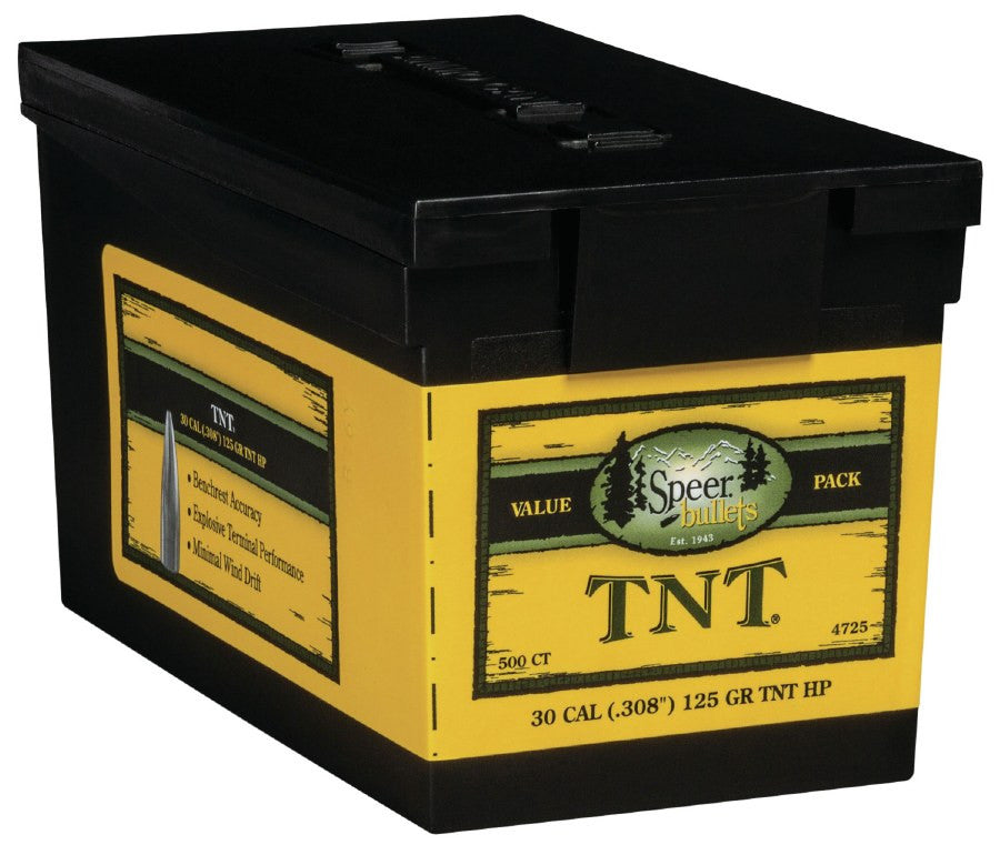 Puntas de bala SPEER TNT HP - .308" - 125 grains & 125 grains