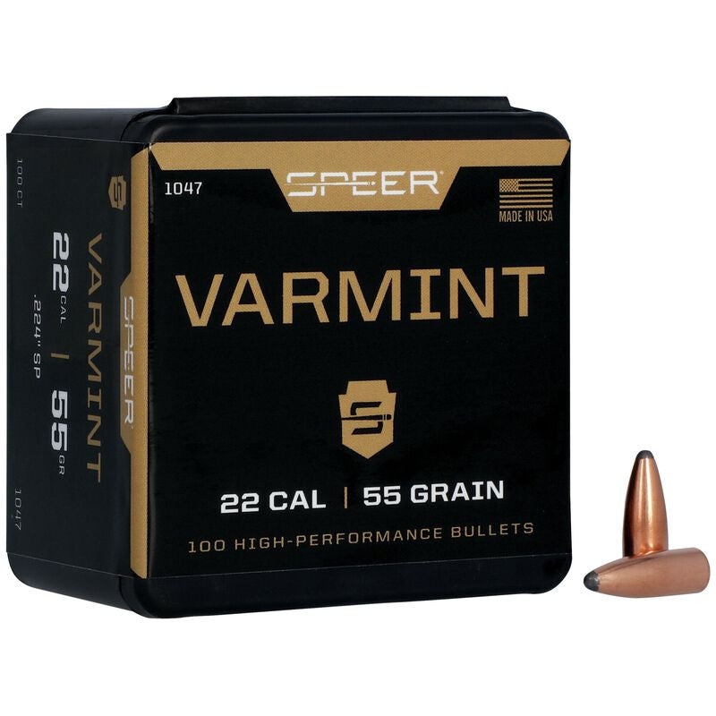 Puntas de bala SPEER Varmint SP - .224" - 55 grains & 55 grains