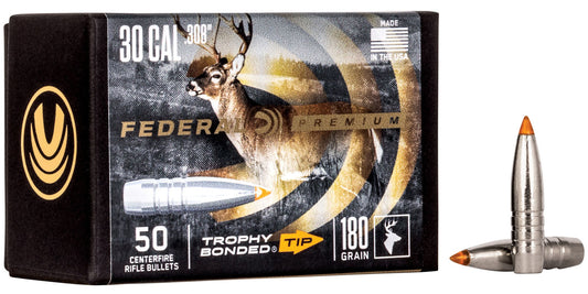 PUNTAS DE BALA FEDERAL TROPHY BONDED TIP - .308" - 180 GRAINS