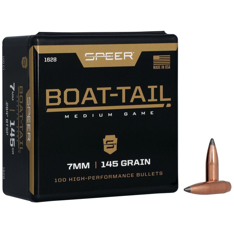 PUNTAS DE BALA SPEER BOAT-TAIL - .284" - 145 GRAINS & .284" - 145 grains