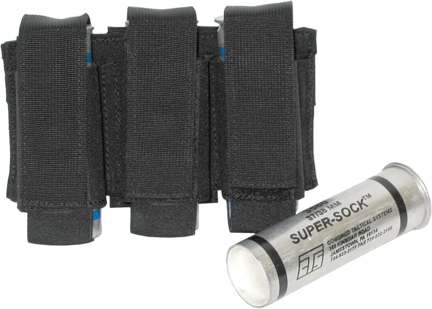 FUNDA PORTA GRANADAS BLACKHAWK! S.T.R.I.K.E. TRIPLE 40MM (1)