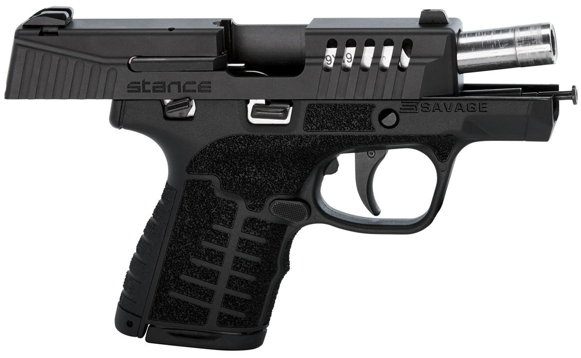 PISTOLA SAVAGE STANCE MICRO-COMPACT 3.2" - 9MM. - CON SEGURO MANUAL (4)