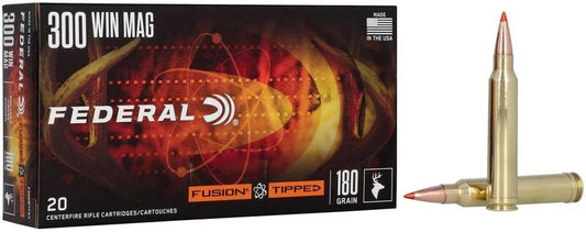 BALA FEDERAL FUSION TIPPED - 300 WIN. MAG. - 180 GRAINS