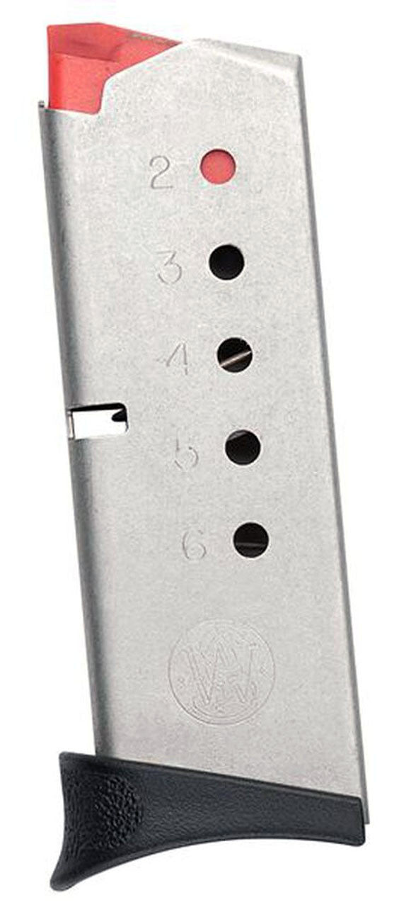 CARGADOR METÁLICO SMITH & WESSON BODYGUARD 380 6R - 380 AUTO & 380 AUTO